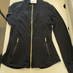 Lululemon Athletica Black Full Zip-up Define Jacket with Gold Zipper (All Sizes)